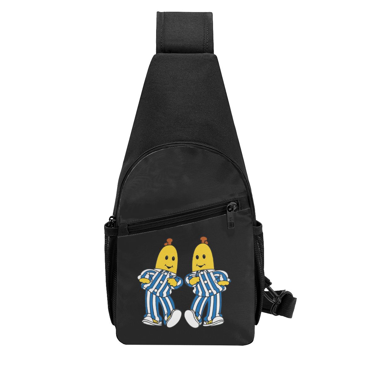 Sling Backpack Shoulder - Pijamalı Muzlar En İyi Arkadaş Göğüs