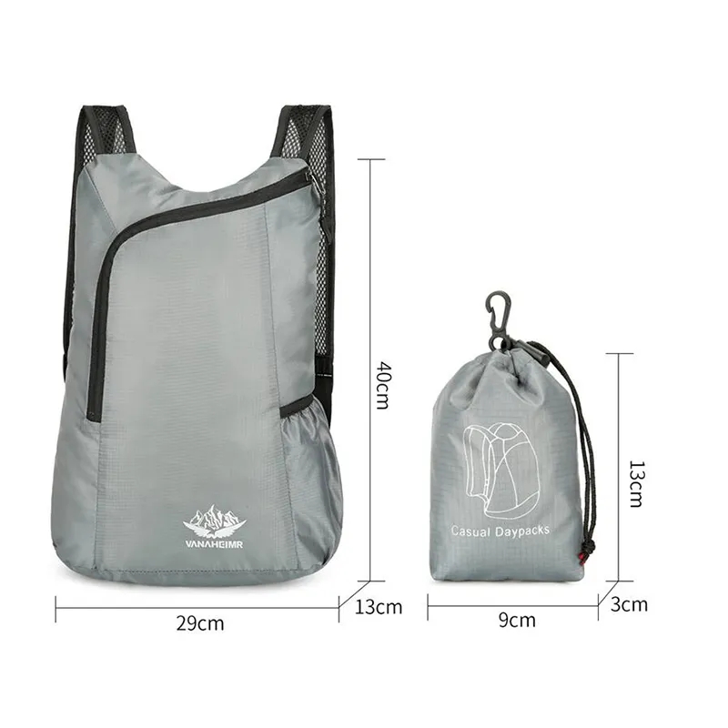 20L Unisex Hafif Açık Sırt Çan - Foldable Backpack Small incelemesi ve fiyatı